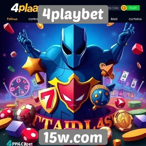 Variedade de jogos disponíveis na plataforma 4playbet